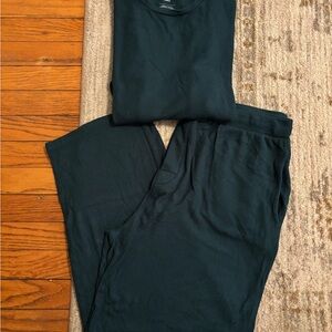 Dark Green Posh Peanut Lounge Set Large